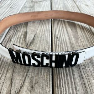 MOSCHINO BELT MENS WAIST SIZE 32-34 UNISEX BELT